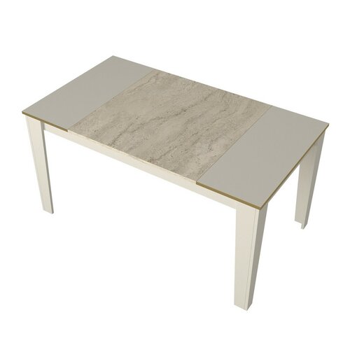 Masă de sufragerie Veyron Travertine and Sandstone