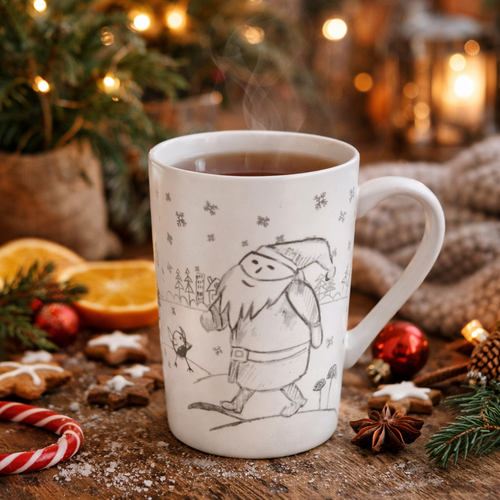 Porcelanový hrnek Skřítek, 435 ml