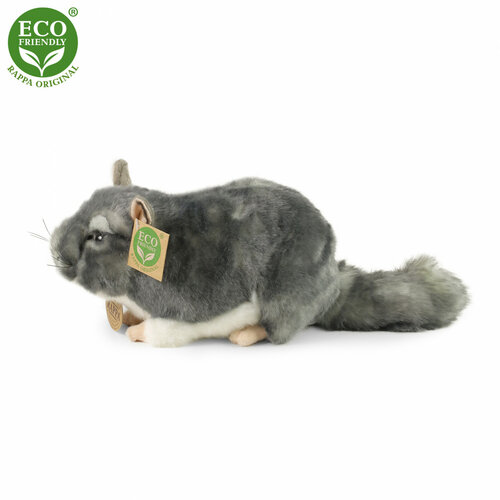 Rappa Pluszowa szynszyla, 21 cm ECO-FRIENDLY