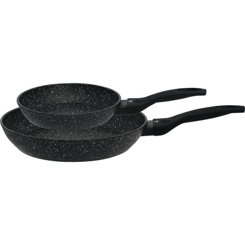 Elo 95002 2-teiliges Pfannenset Granit Passion 20 + 28 cm