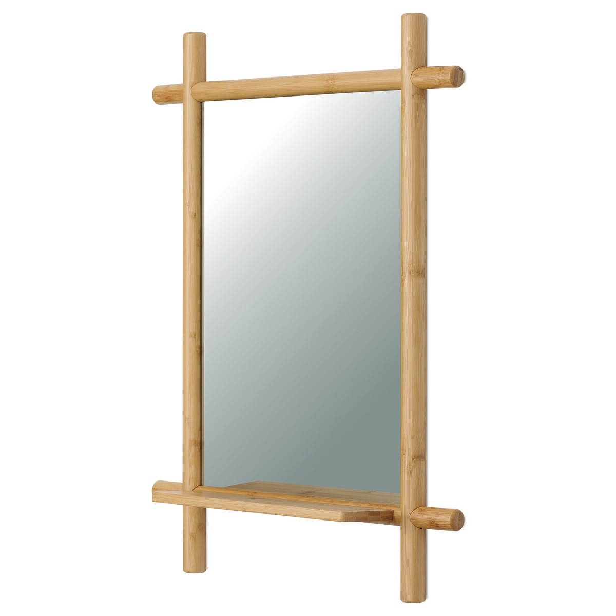 Oglinda de perete B027 NAT, bambus