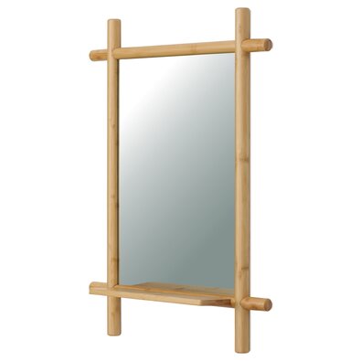 Lustro ścienne B027 NAT, bambus