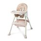 Caretero Jídelní židlička 2v1 Bill pink, 63 x 75 x 92 cm