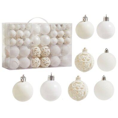 4Home Weihnachtsschmuck-Set Noel 100 St., Weiß