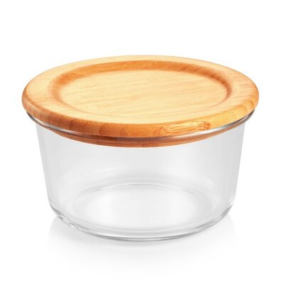 Tescoma Borcan din sticlă ONLINE 0,8 l, rotund