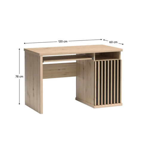 Birou KOLI C-19, stejar artisan