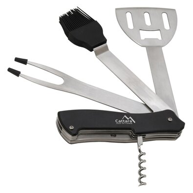 Cattara Grillwerkzeug 5in1, 22,5 cm