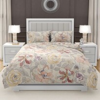Lenjerie de pat din bumbac Kvalitex Delux Persia bej, 140 x 200 cm, 70 x 90 cm