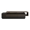 Pia Black and Walnut TV-asztal