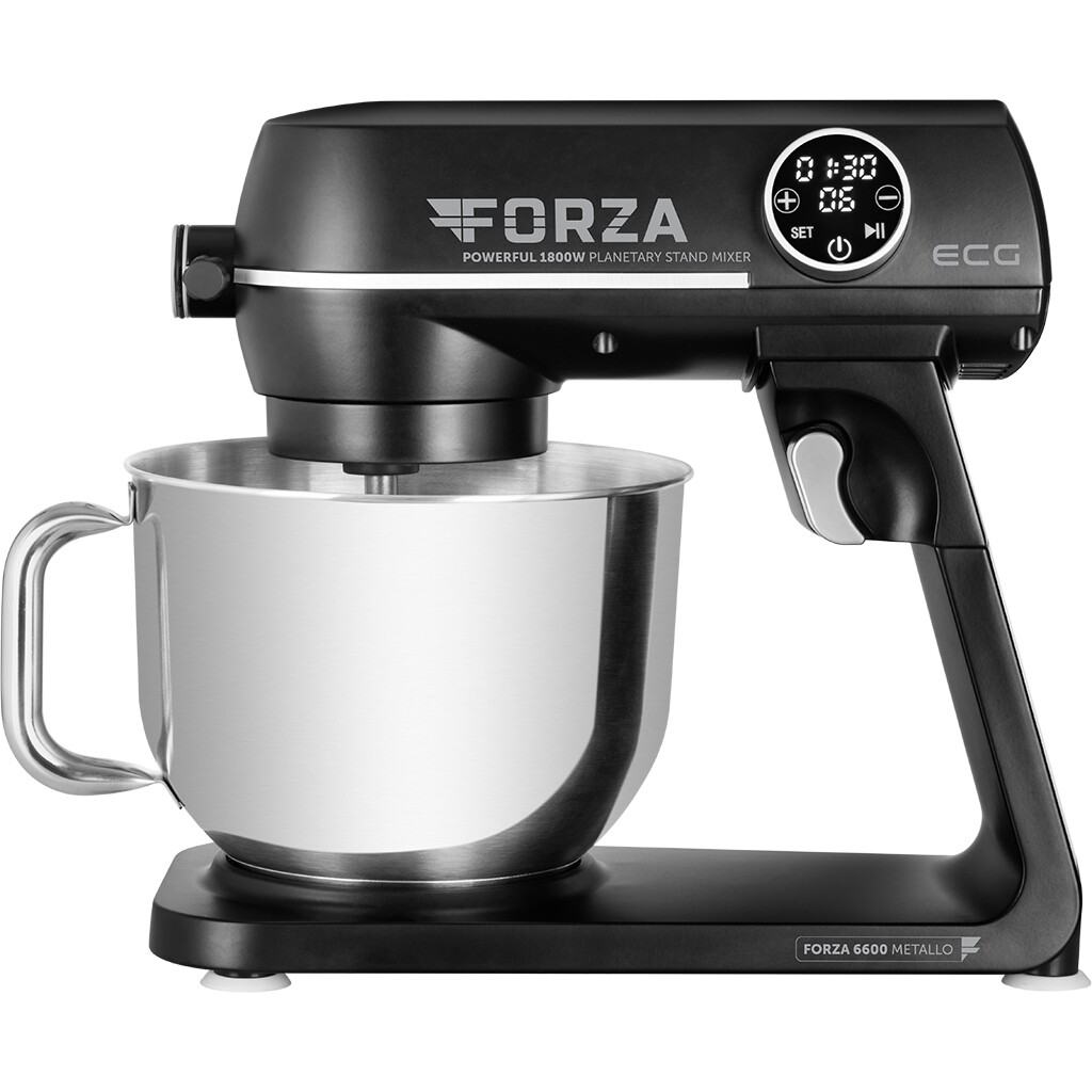 Robot de bucătărie ECG Forza 6600 Metallo Nero