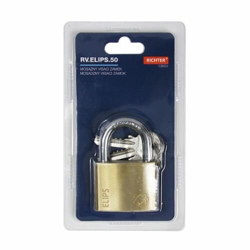 Medeninasta ključavnica RV.ELIPS.50