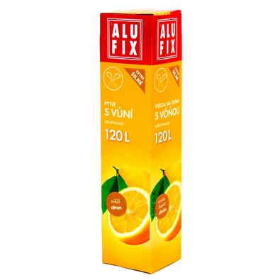 Alufix Vrecia na odpad s vôňou citrusov, 120 l