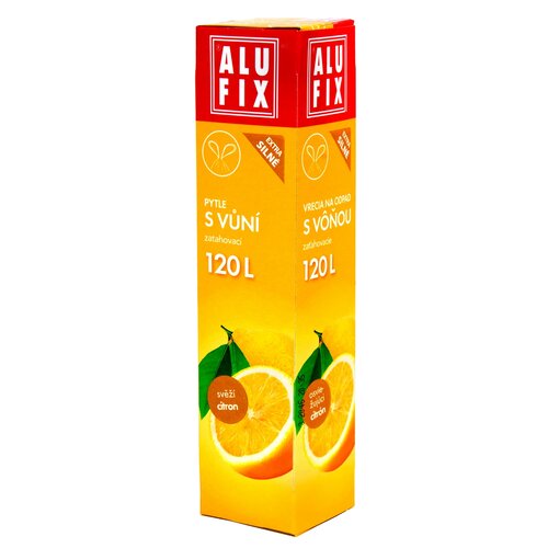 Alufix Pytle na odpad s vůní citrusů, 120 l
