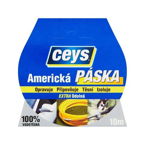 CEYS Univerzalna ameriška lepilni trak Tackexpres, 10 m