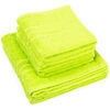 Zestaw ręczników „Classic” zielony, 4 szt. 50 x 100 cm, 2 szt. 70 x 140 cm