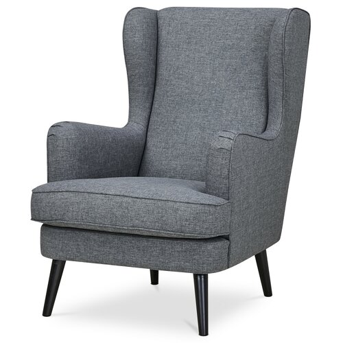 Fotoliu cu spătar înalt GREY2, gri