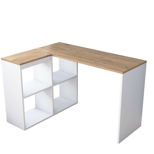 Birou Haril Oak and White