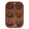 Orion Silikon Muffinform Herz,