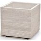 Doniczka MADERA SQUARE ECO WOOD 28,8 cm, biały