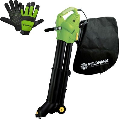 Zestaw elektrycznego odkurzacza ogrodowego  Fieldmann FZF 4050-E + rękawice robocze FZO 6011