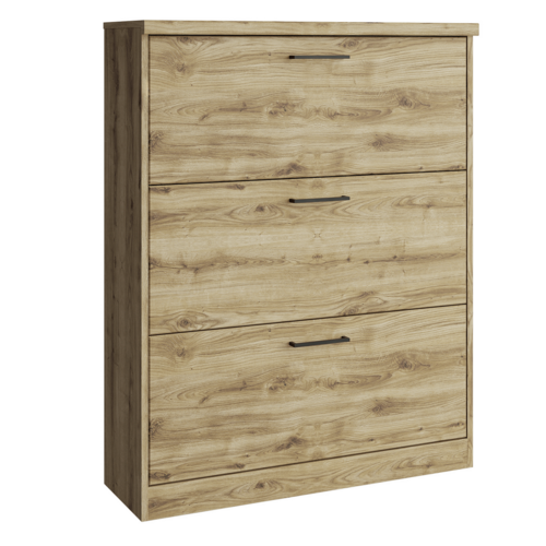 Schuhschrank DORSI 3K, Eiche Navarra