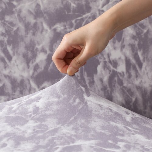 4Home Pokrowiec elastyczny na kanapę 2-osobową Marble, 145 - 185 cm