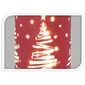 Decorațiune LED de Crăciun Cylinder withsnowflakes, roșu, 7 x 15 cm