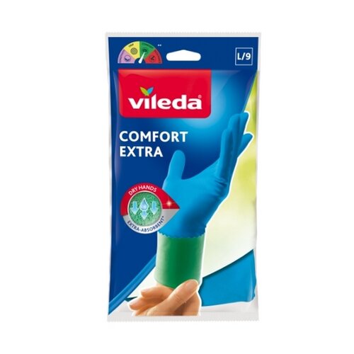 Fotografie Vileda Comfort Extra rukavice L