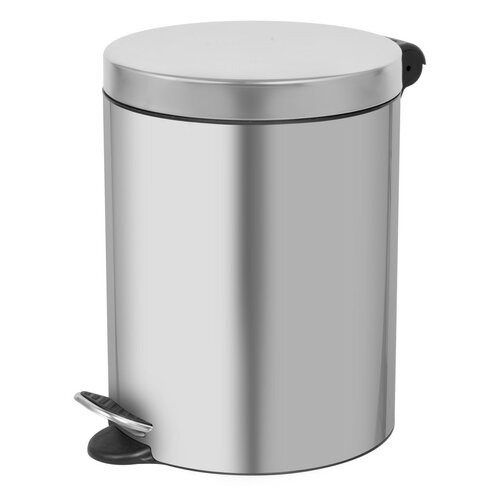 Alda Coș de gunoi cu pedală Soft Close FreedomFresh 5 l, inox mat