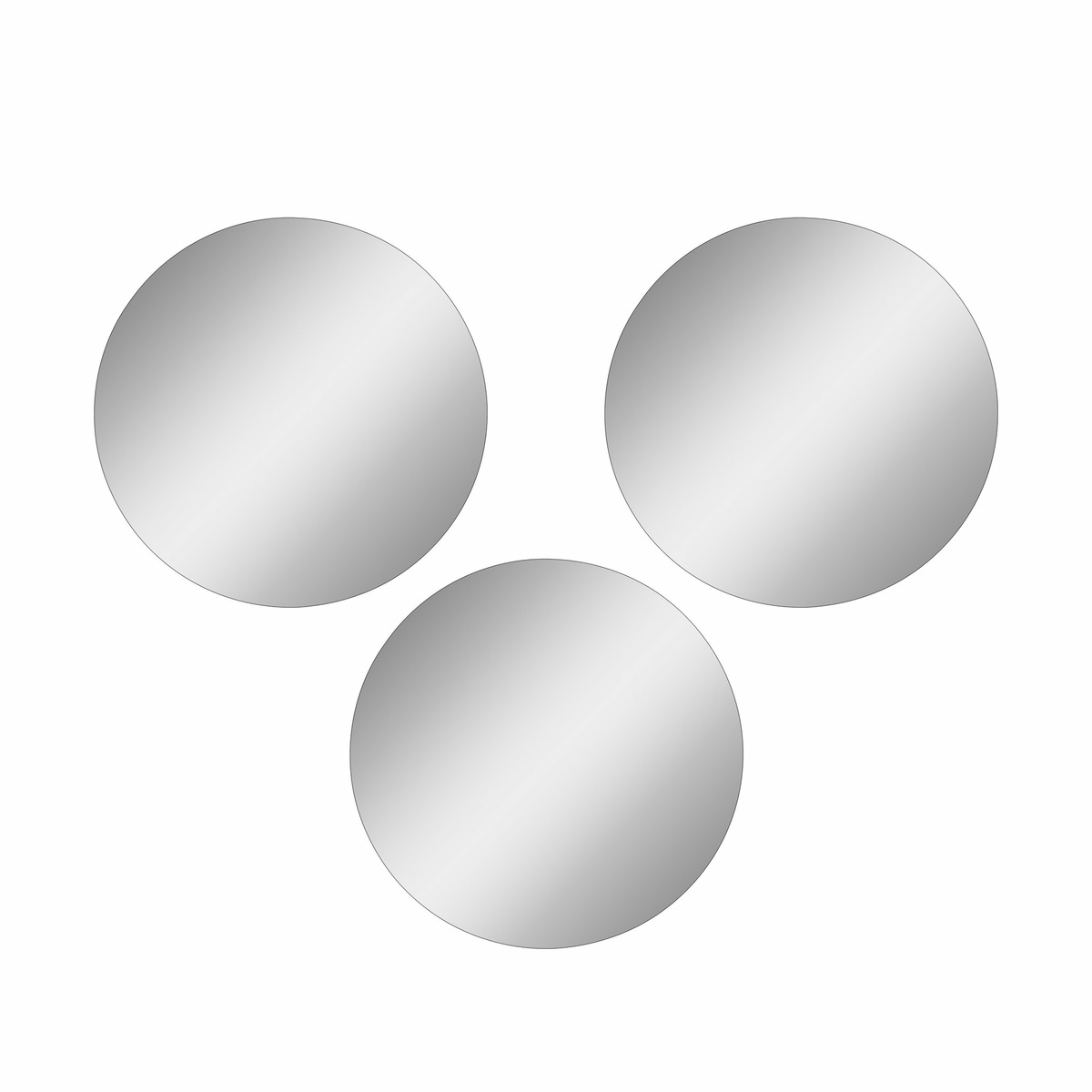 Zrcadlo Round 30 cm, 3 ks, 3 ks