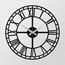 Настінний годинник Enzoclock — S002 Black, 48 × 48см