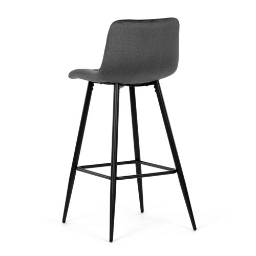 Scaun de bar B-X7015 GREY2, gri închis