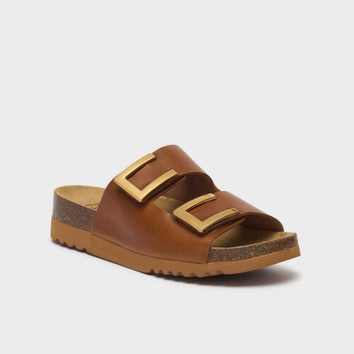 Scholl Pantofle Monterey hnědá, vel. 40