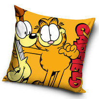 Obliečka na vankúšik Garfield a kamarát Odie, 40 x 40 cm