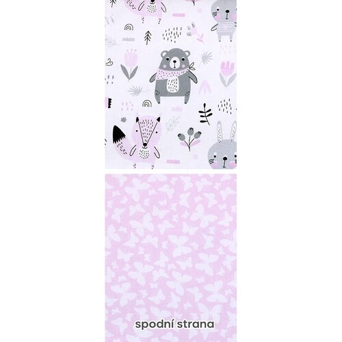 Poszewka na poduszkę do karmienia Zwierzątka, 180 cm