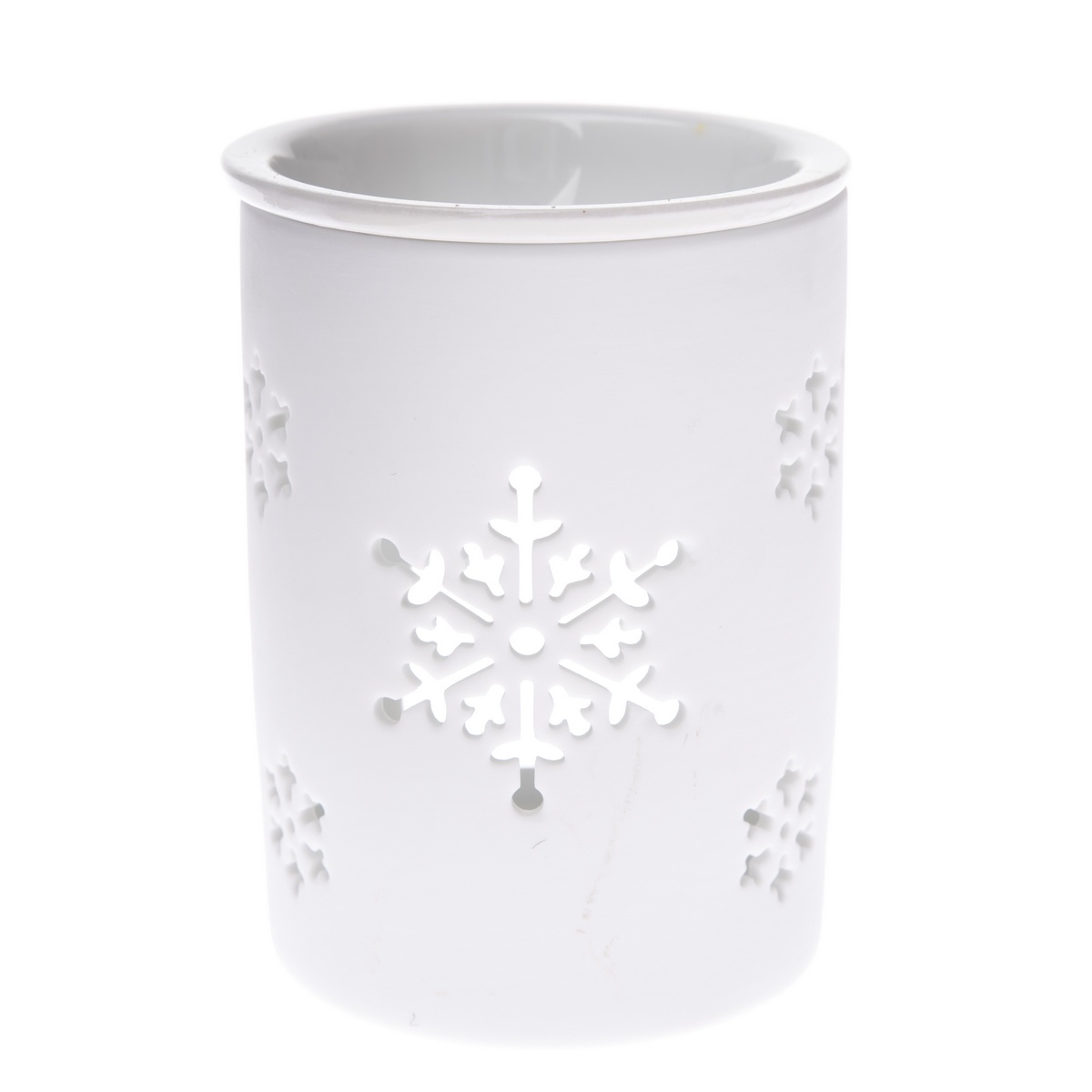 Snowlet kerámia aromalámpa fehér, 8,5 x11,5 cm akciós termékkép 1