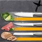 Set cuțite Classbach MBS 4018 7 buc., negru