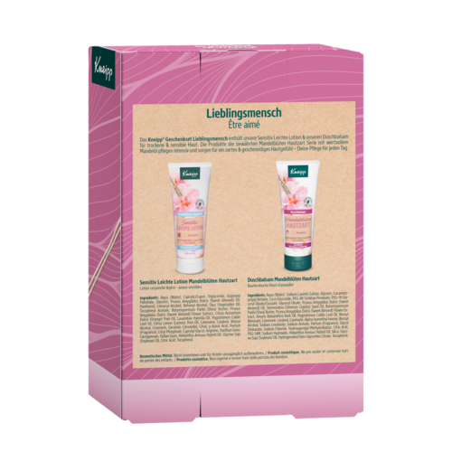 Zestaw upominkowy Kneipp Migdały, 2 x 200 ml