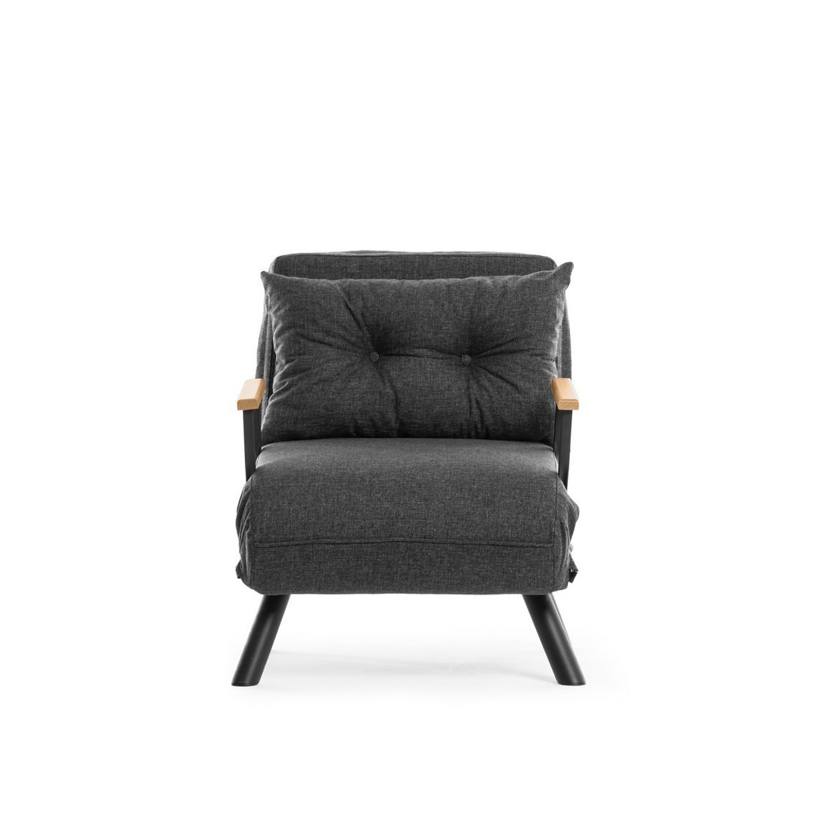 Fotel Sando Single Dark Grey