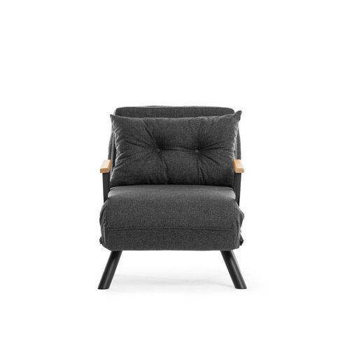 Křeslo Sando Single Dark Grey