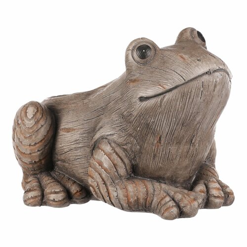 Virágtartó béka, MgO kerámia, 30 x 26 x 21 cm