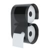 Zásobník B-Roll pre toaletný papier, sivý