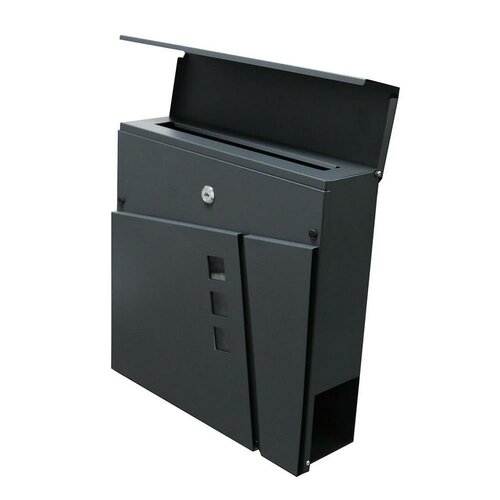 Poštová schránka TILES 370 x 370 x 105 mm, antracit