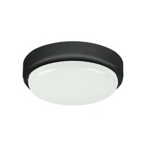 Plafonieră cu LED Rabalux 7407 Hort pentru exterior/baie, negru