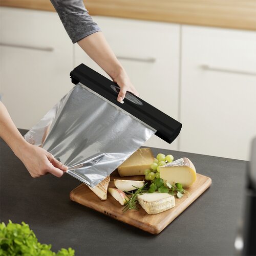 Wenko Cuțit pentru folie alimentară Perfect Cutter, negru