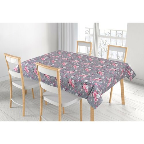 Bellatex Prtič Adéla Cvetovi vrtnice roza, 100 x100 cm