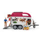 Schleich 42535 Dobrodružné auto s přívěsem a koněm