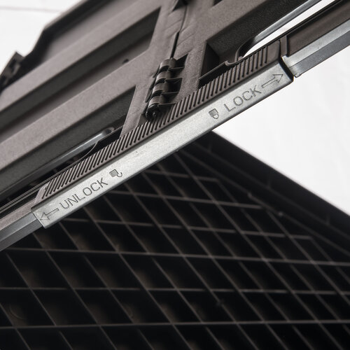 Keeeper Cărucior de cumpărături pliabil Olli 45 l Negru