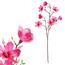 Floare artificială Magnolie roz închis, 30 x 10 x85 cm