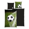 Lenjerie de pat din bumbac Herding Football, 135 x200 cm, 80 x 80 cm